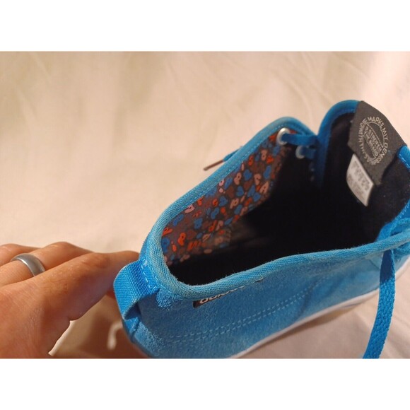 Adidas Originals Honey Desert Blue Suede Hightop/Mid Sneakers US 8 - Picture 6 of 9